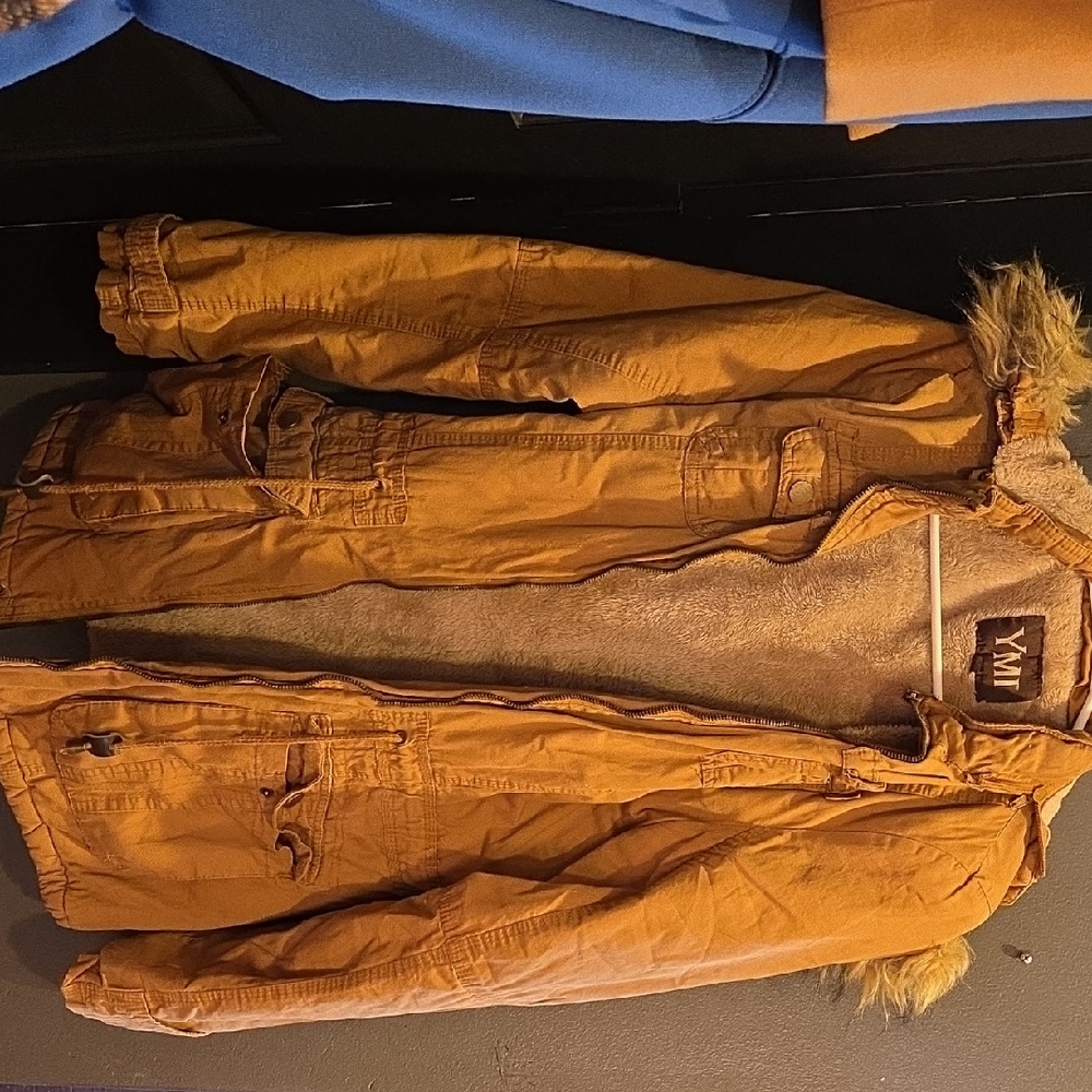 YMI Brown Fur-Lined Jacket